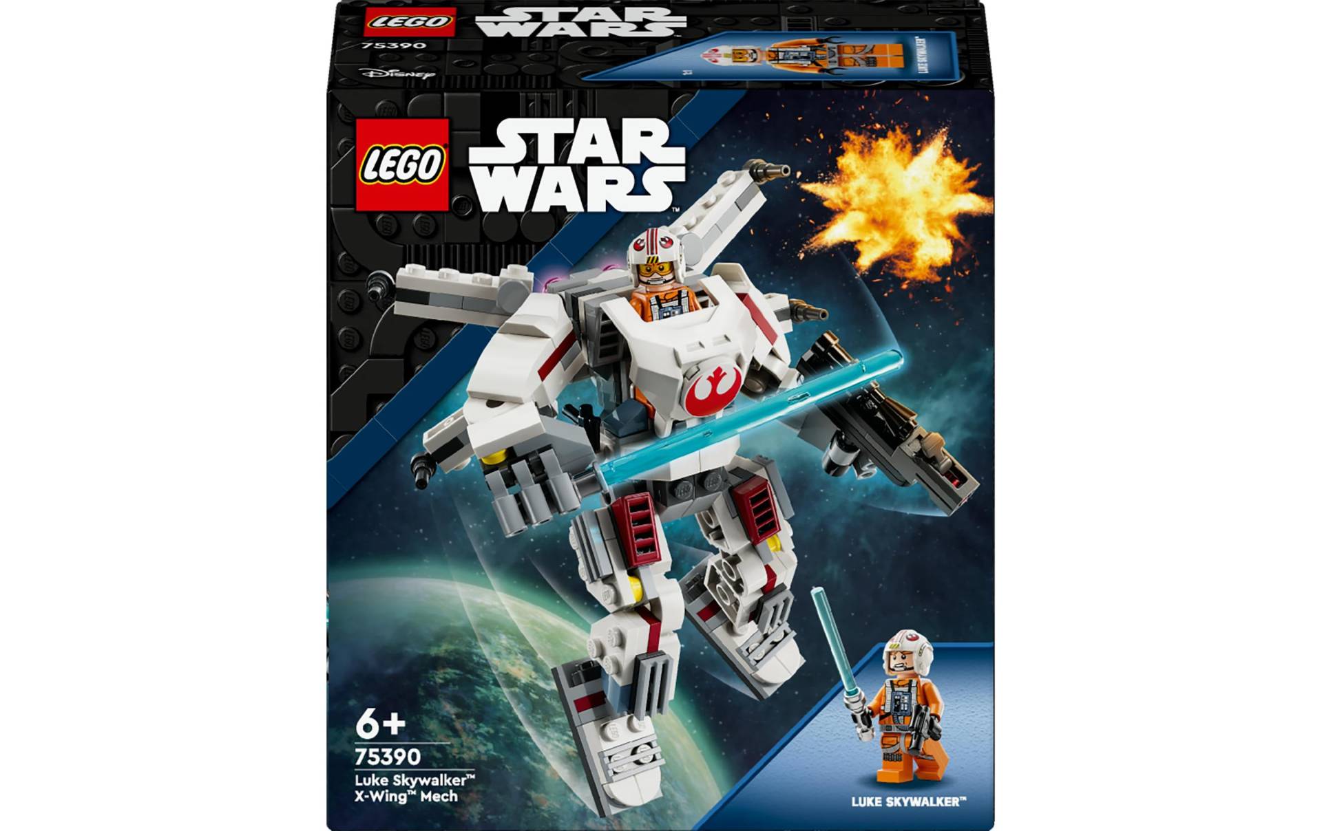 LEGO® Spielbausteine »Star Wars Luke Skywalkers X-Wing Mech 75390«, (195 St.) von lego®