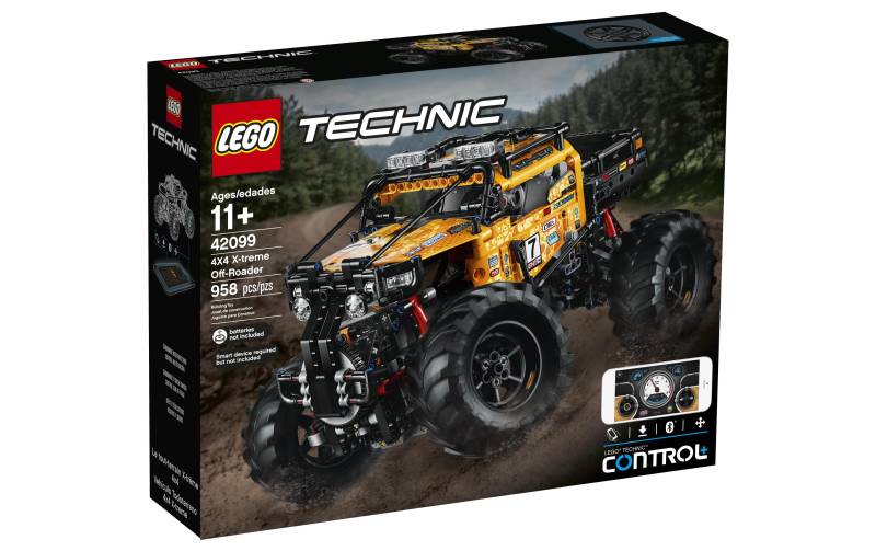 LEGO® Spielbausteine »Technic Allrad Xtreme-Geländewagen 42099«, (958 St.) von lego®