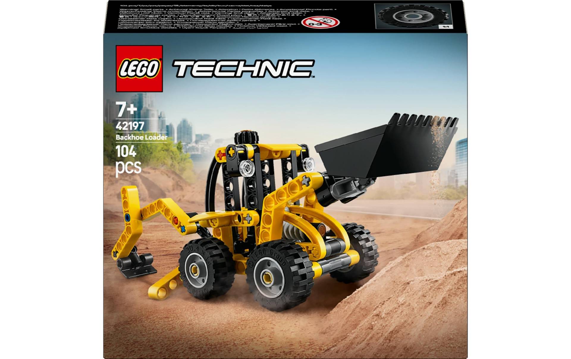 LEGO® Spielbausteine »Technic Baggerlader 42197«, (104 St.) von lego®