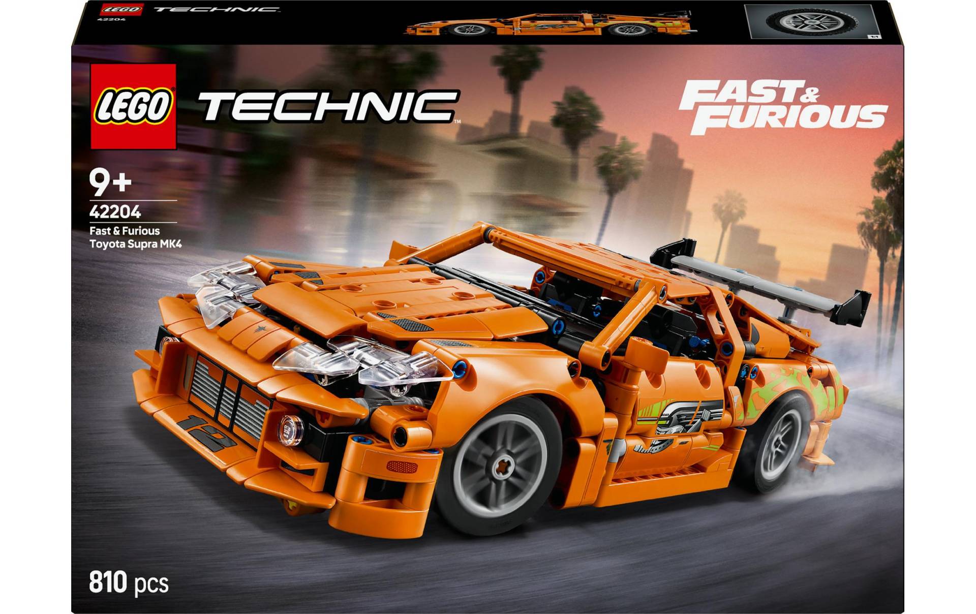 LEGO® Spielbausteine »Technic Fast and Furious Toyota Supra MK4«, (810 St.) von lego®