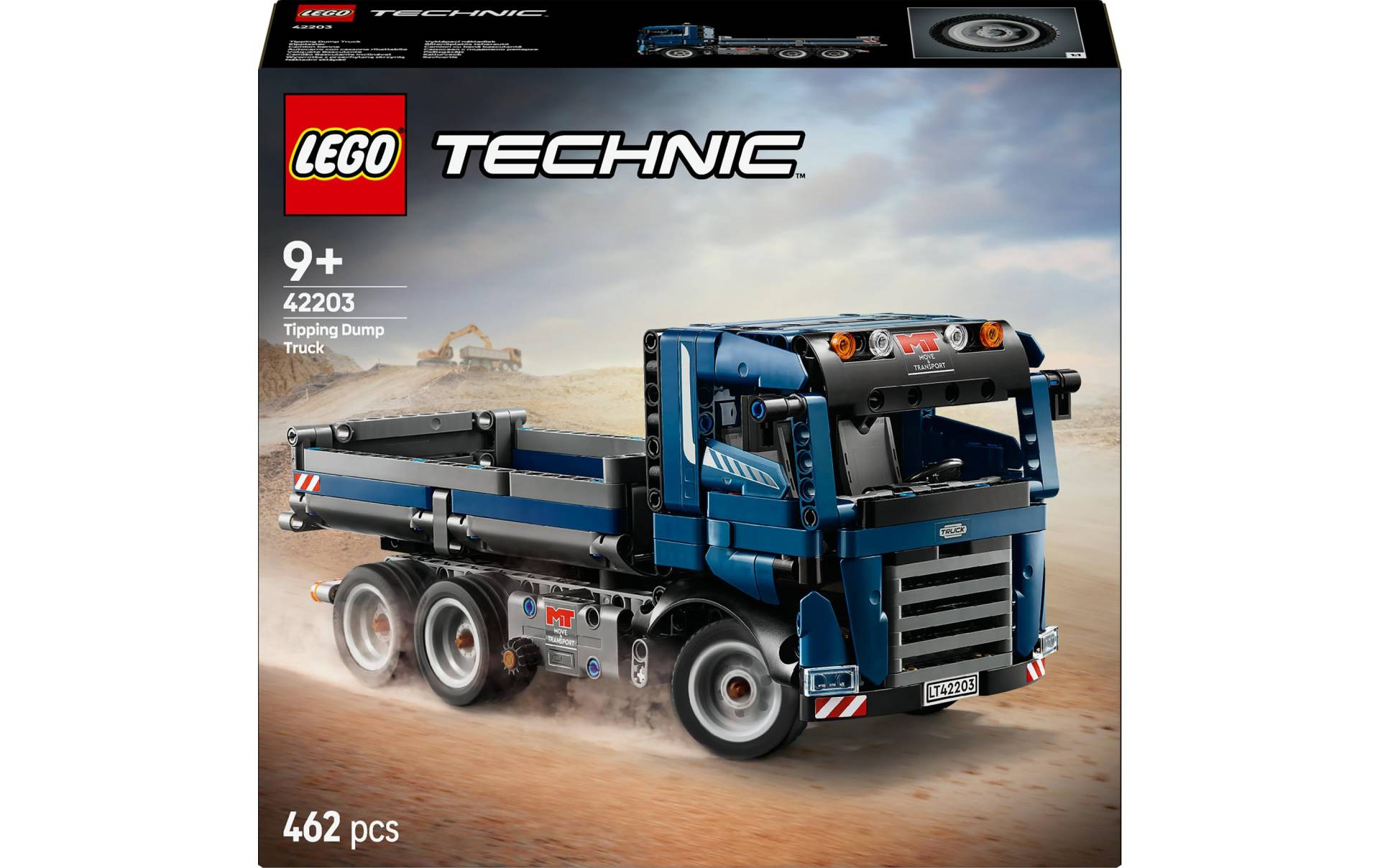 LEGO® Spielbausteine »Technic Kipplaster 42203«, (462 St.) von lego®