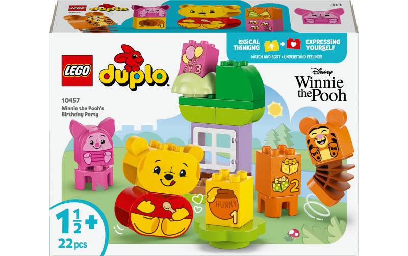 LEGO® Spielbausteine »Winnie Puuhs Geburtstagsparty 10457«, (22 St.) von lego®
