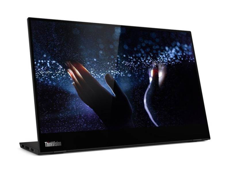 M14t LED display 35,6 cm (14") 1920 x 1080 Pixel Full HD Touchscreen Schwarz von lenovo