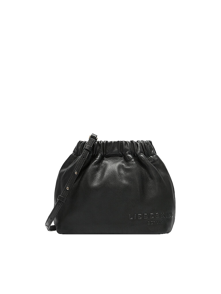 LIEBESKIND BERLIN Ledertasche - Bucket Bag RUFFLE Small schwarz von liebeskind berlin