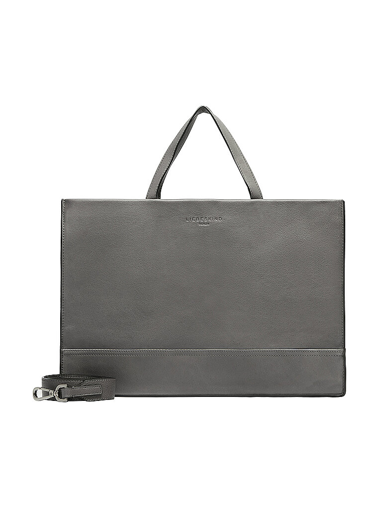 LIEBESKIND BERLIN Ledertasche - Tote Bag LOU SATCHEL Large grau von liebeskind berlin