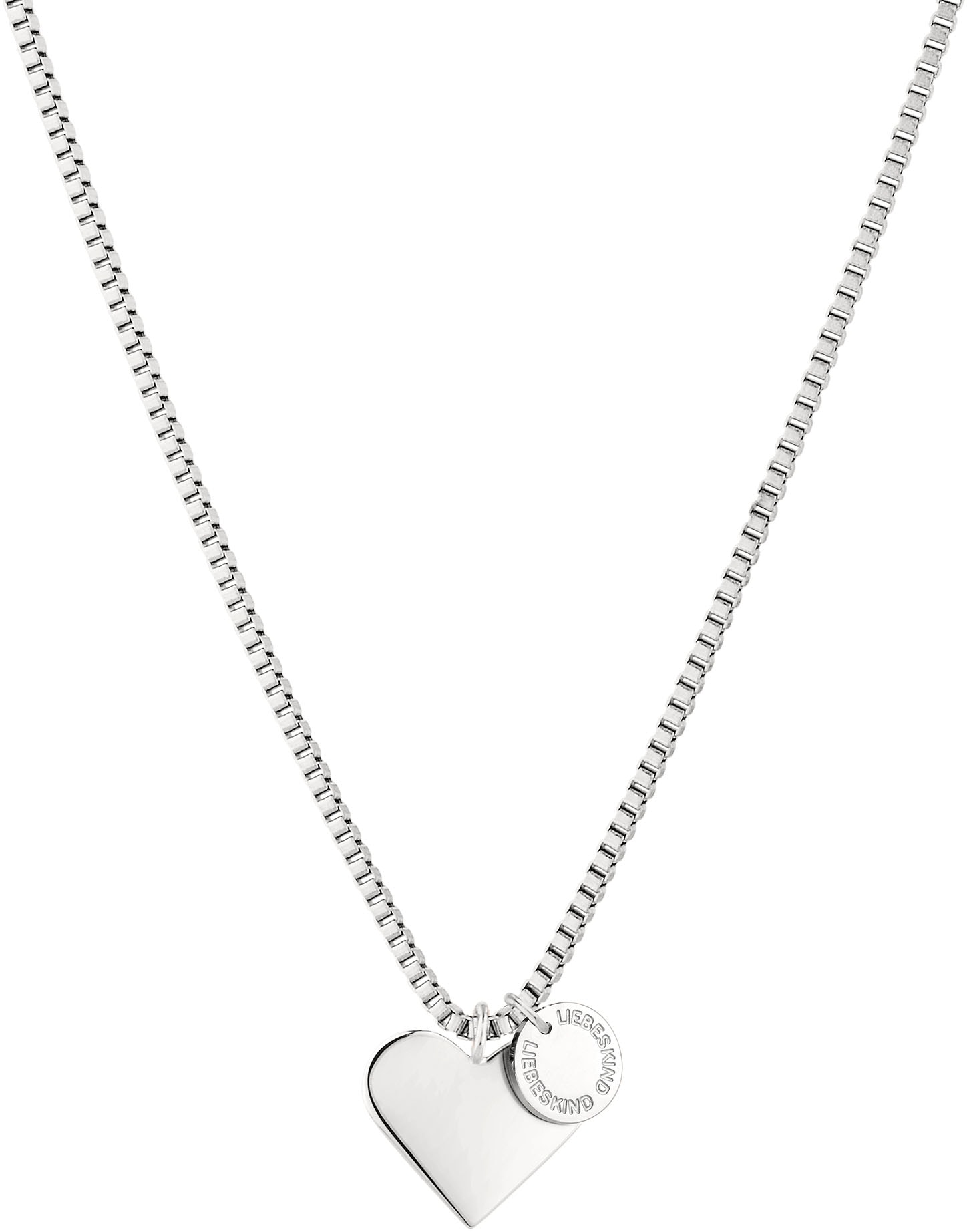 Liebeskind Berlin Kette mit Anhänger »Schmuck Geschenk Edelstahl Halskette Herz, LJ-0503-N-45, LJ-0811-N-45« von liebeskind berlin