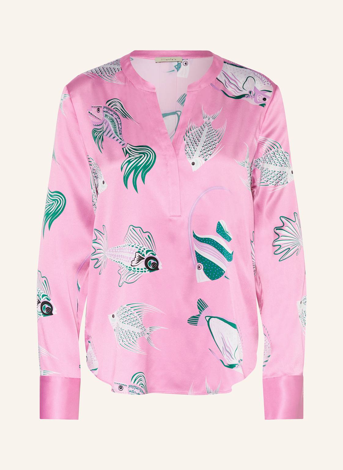 Lilienfels Blusenshirt Aus Seide rosa Lilienfels Blusenshirt Aus Seide rosa von lilienfels