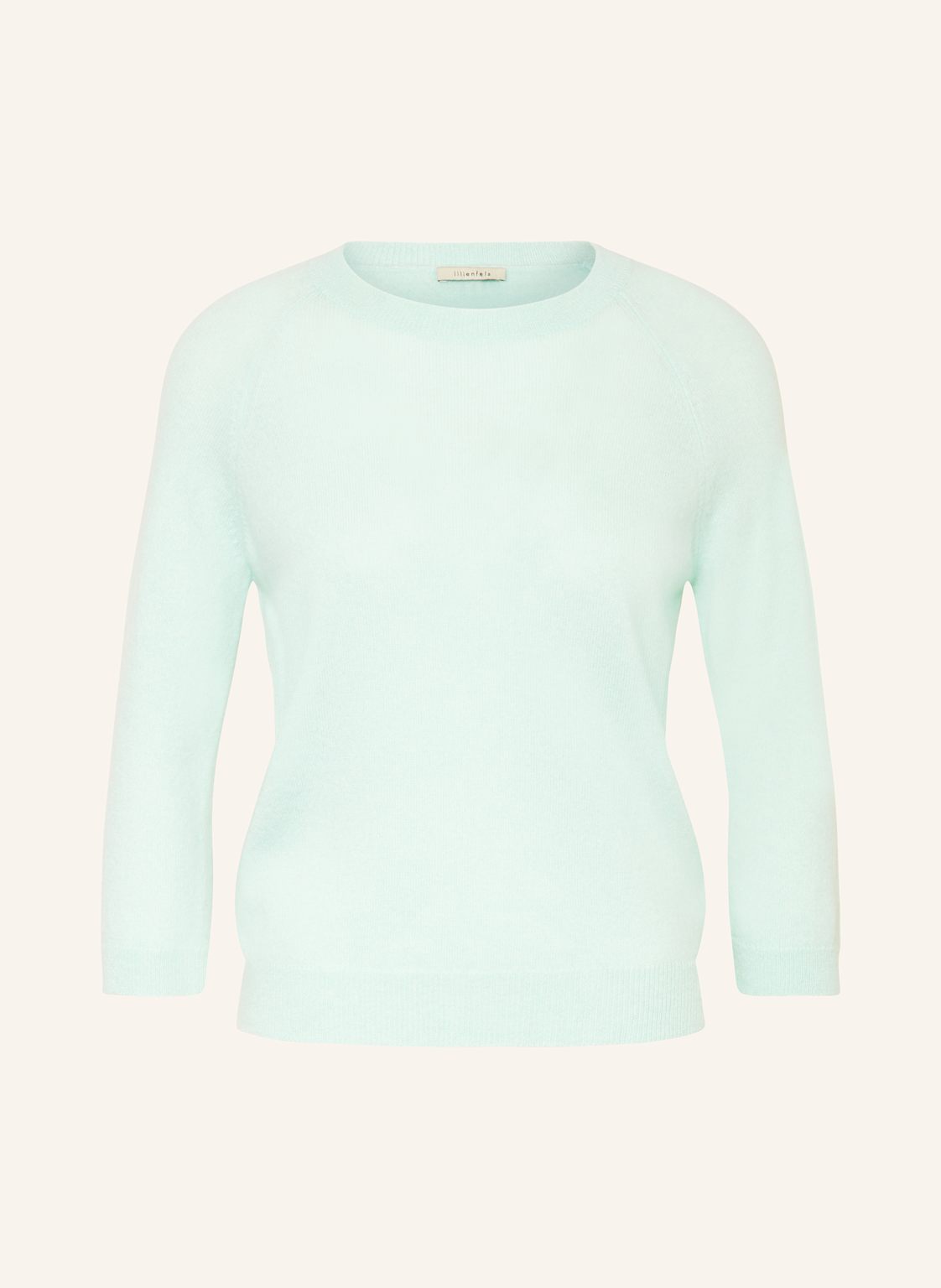 Lilienfels Cashmere-Pullover Mit 3/4-Arm gruen von lilienfels