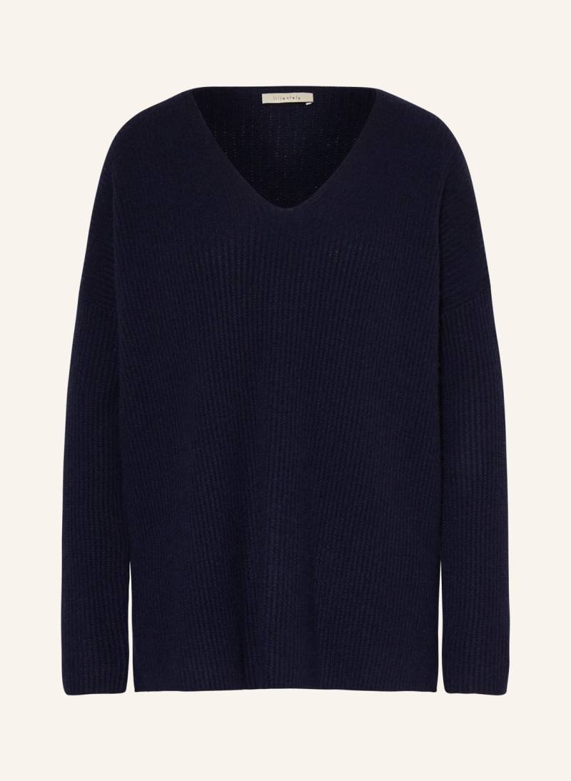 Lilienfels Cashmere-Pullover blau von lilienfels