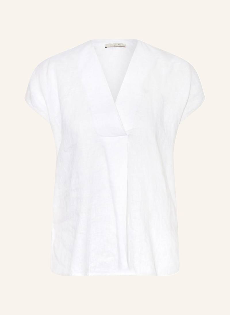 Lilienfels Hemdbluse Aus Leinen weiss von lilienfels