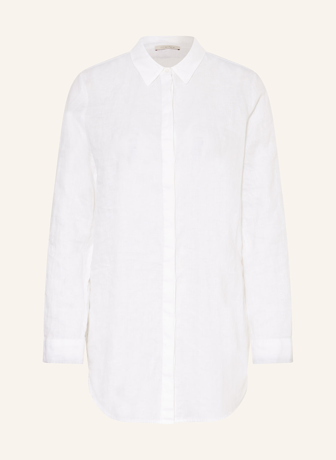 Lilienfels Hemdbluse Aus Leinen weiss Lilienfels Hemdbluse Aus Leinen weiss von lilienfels