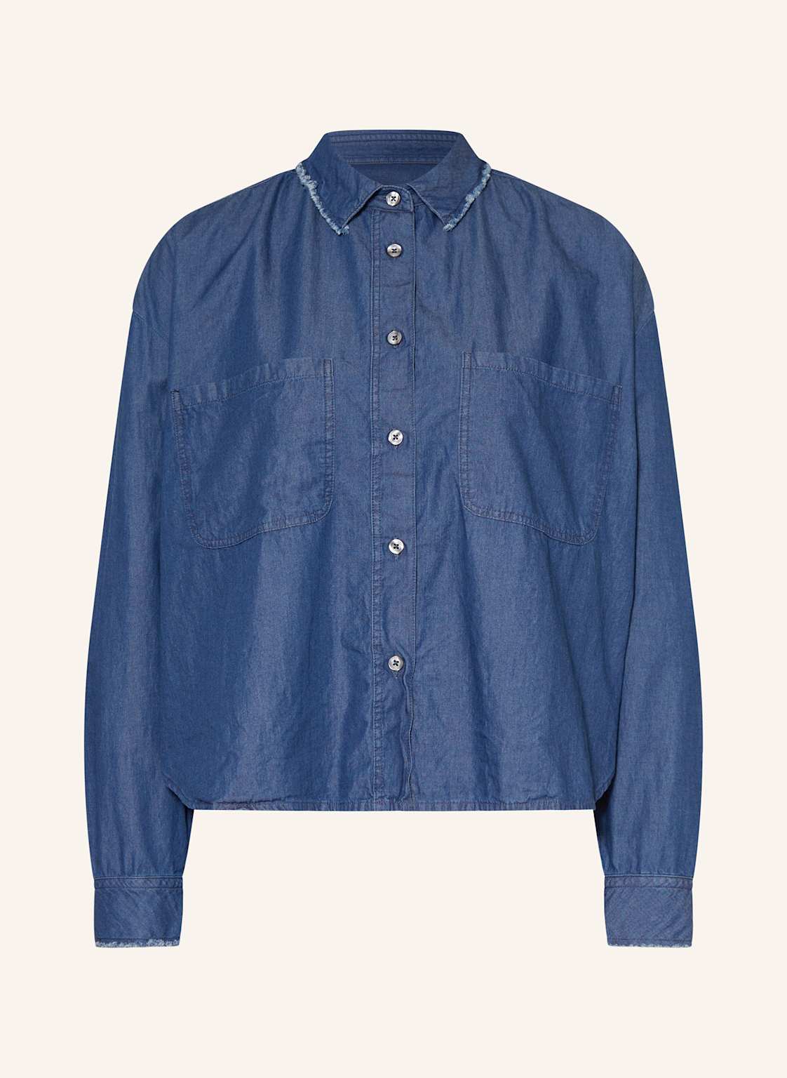 Lilienfels Jeansbluse blau Lilienfels Jeansbluse blau von lilienfels