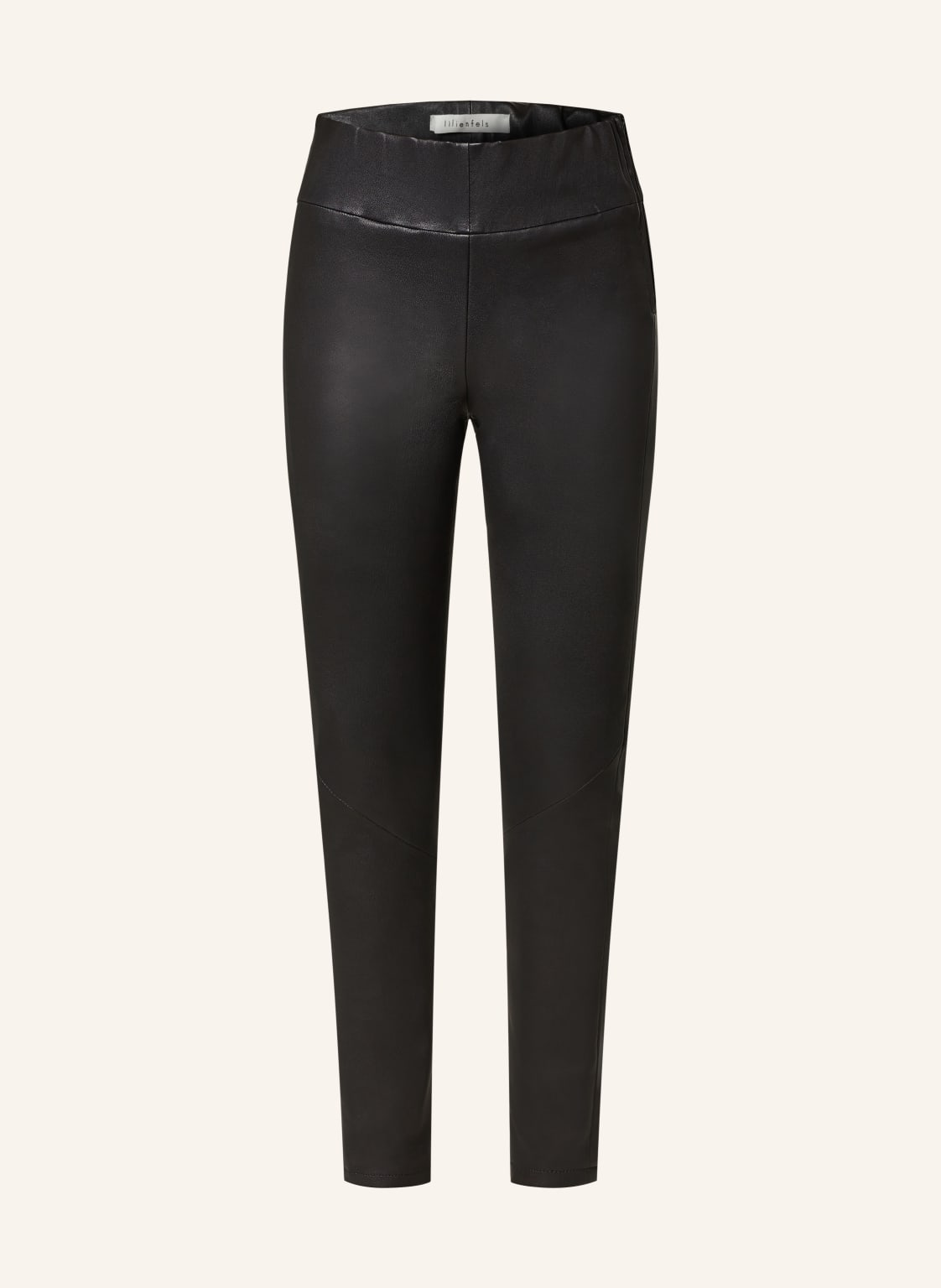 Lilienfels Leder-Leggings schwarz von lilienfels