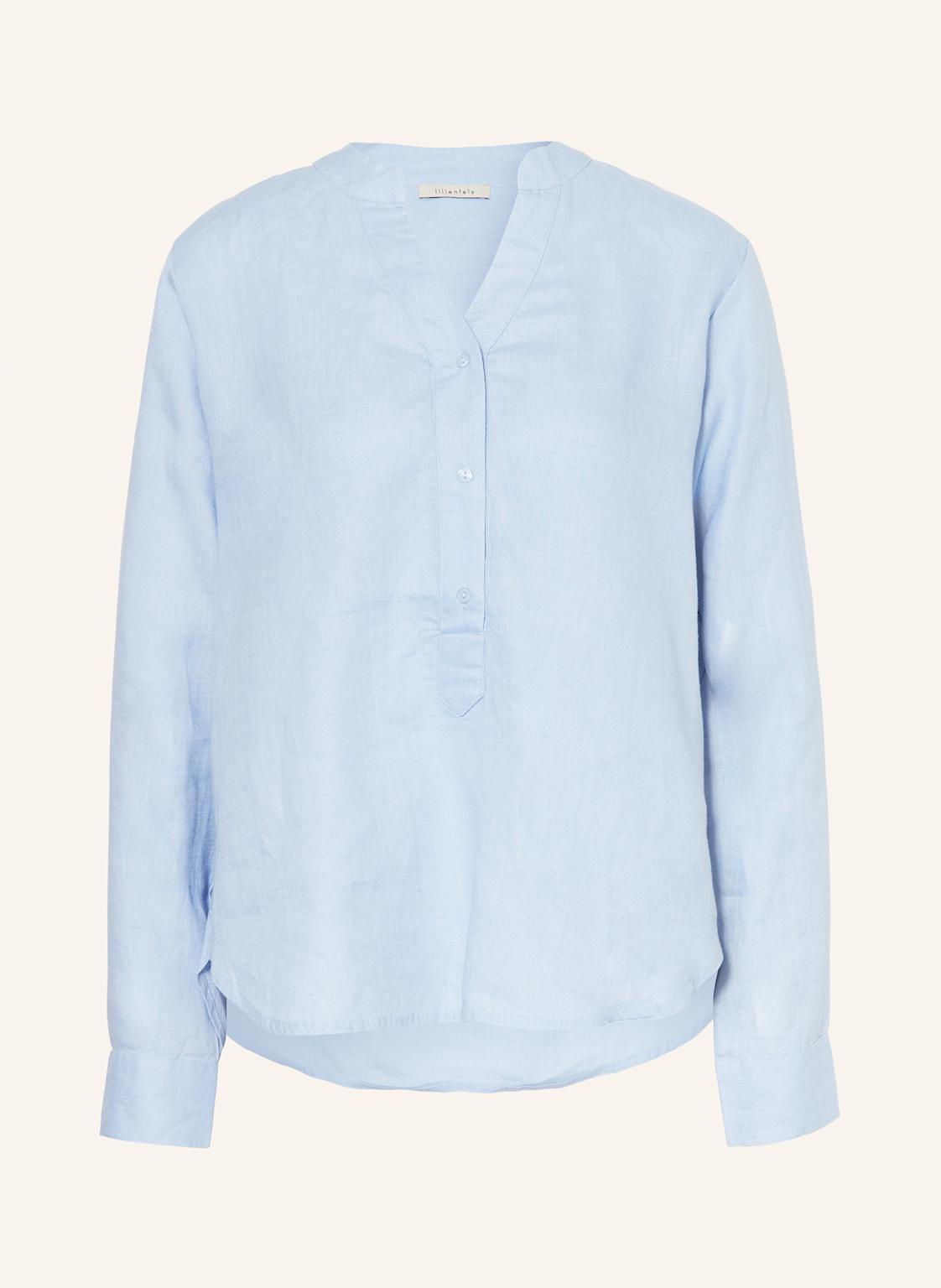 Lilienfels Leinenbluse blau Lilienfels Leinenbluse blau von lilienfels