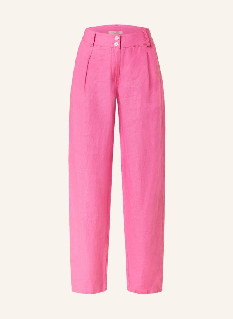 Lilienfels Leinenhose pink von lilienfels