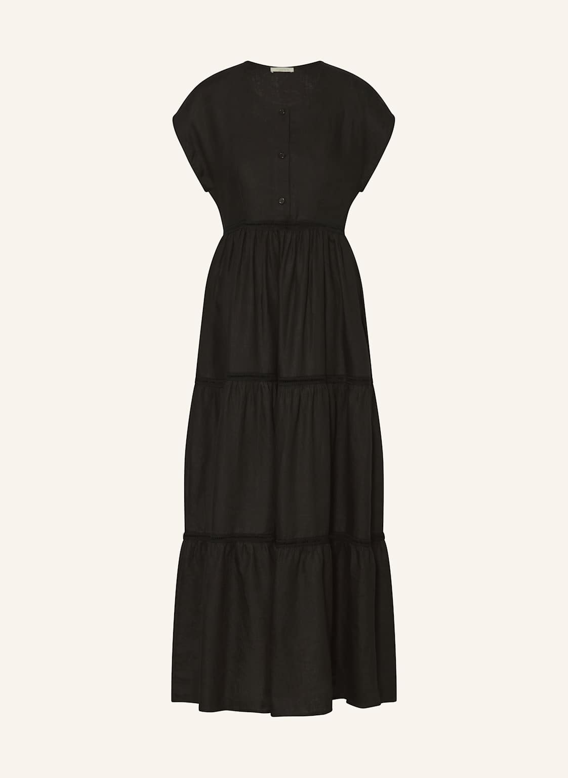 Lilienfels Leinenkleid schwarz Lilienfels Leinenkleid schwarz von lilienfels