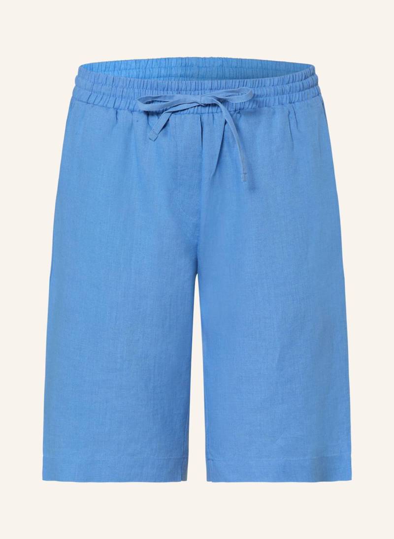 Lilienfels Leinenshorts blau von lilienfels