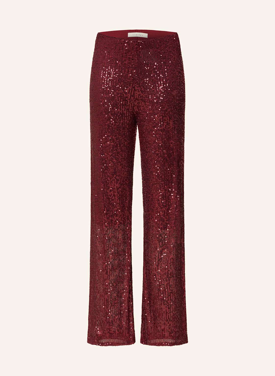 Lilienfels Marlenehose Mit Pailletten rot Lilienfels Marlenehose Mit Pailletten rot von lilienfels