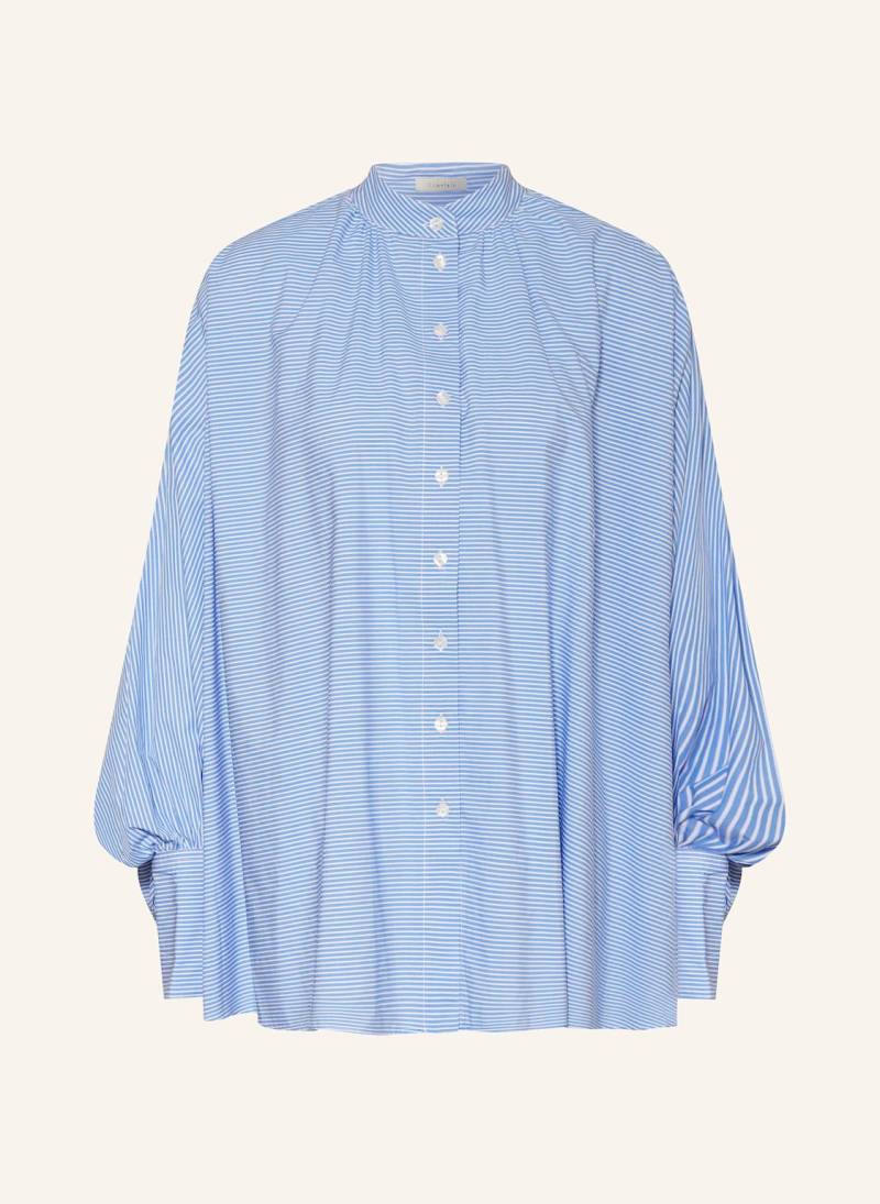 Lilienfels Oversized-Bluse blau von lilienfels