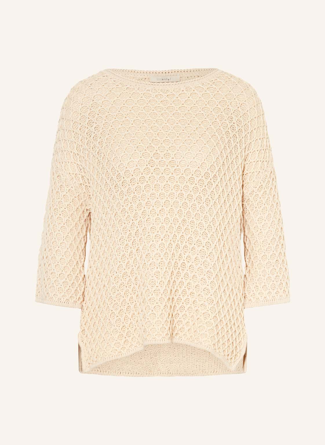 Lilienfels Pullover Mit 3/4-Arm weiss Lilienfels Pullover Mit 3/4-Arm weiss von lilienfels
