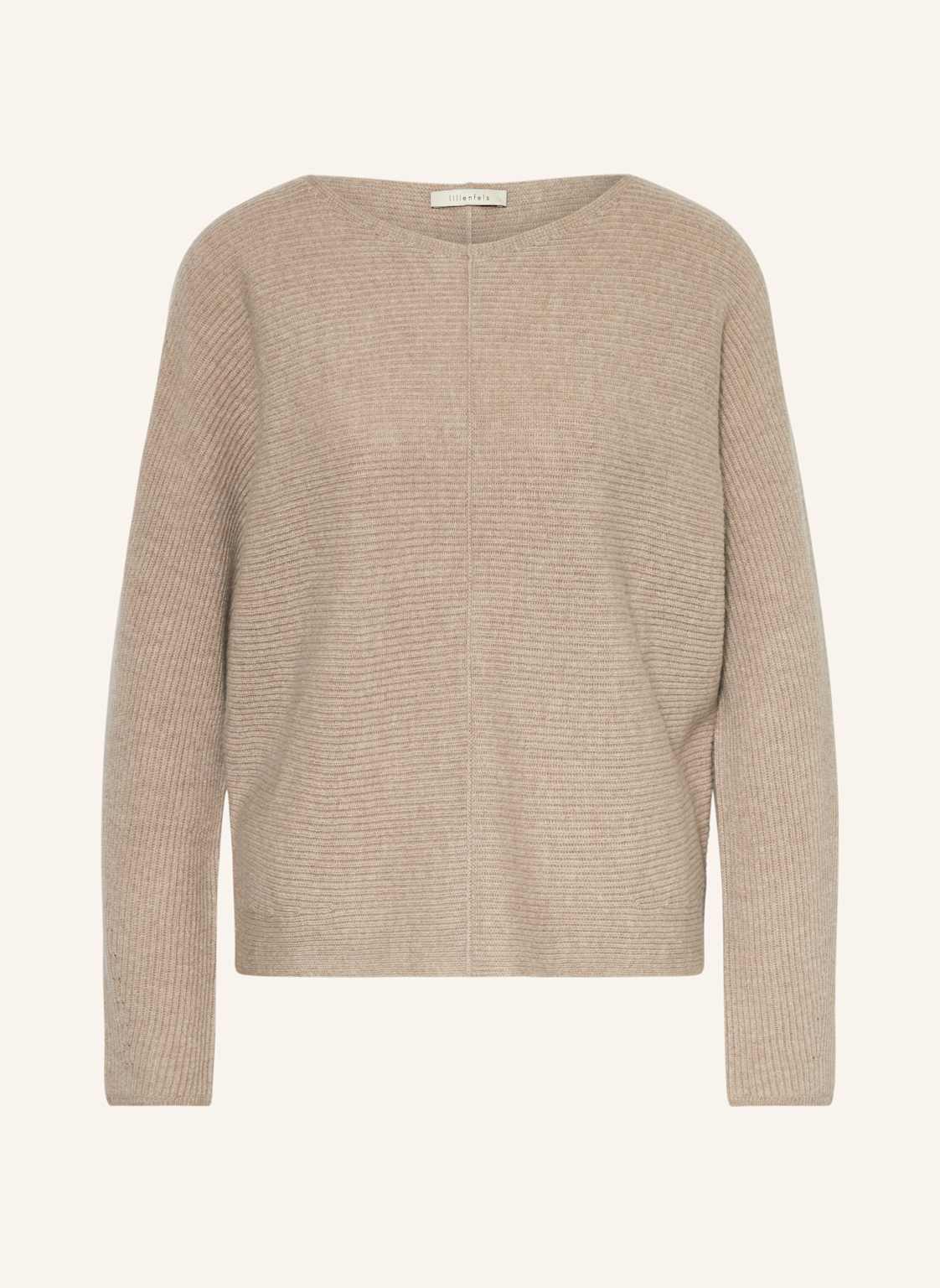 Lilienfels Pullover Mit Cashmere beige von lilienfels