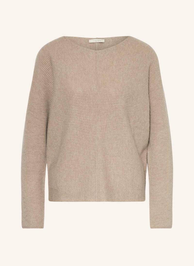 Lilienfels Pullover Mit Cashmere beige von lilienfels