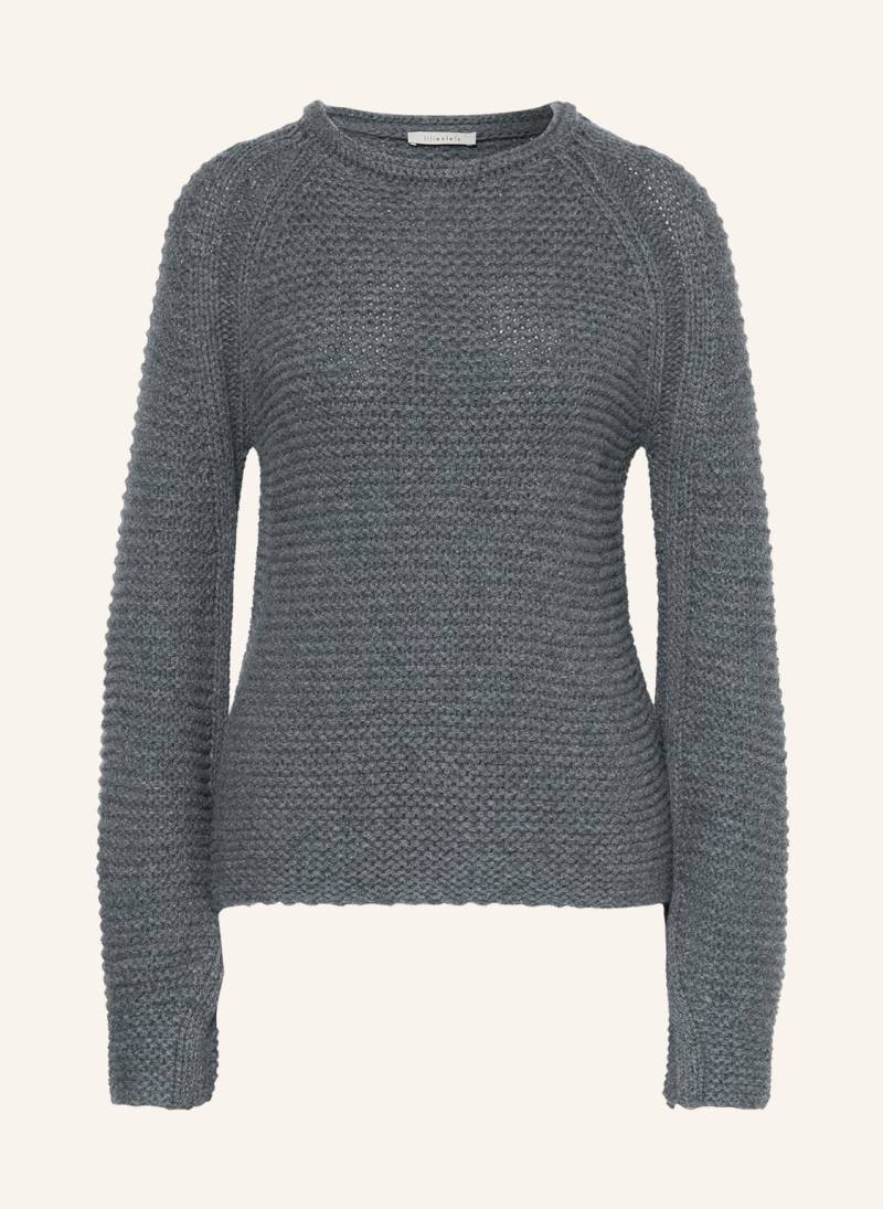 Lilienfels Pullover Mit Cashmere grau von lilienfels