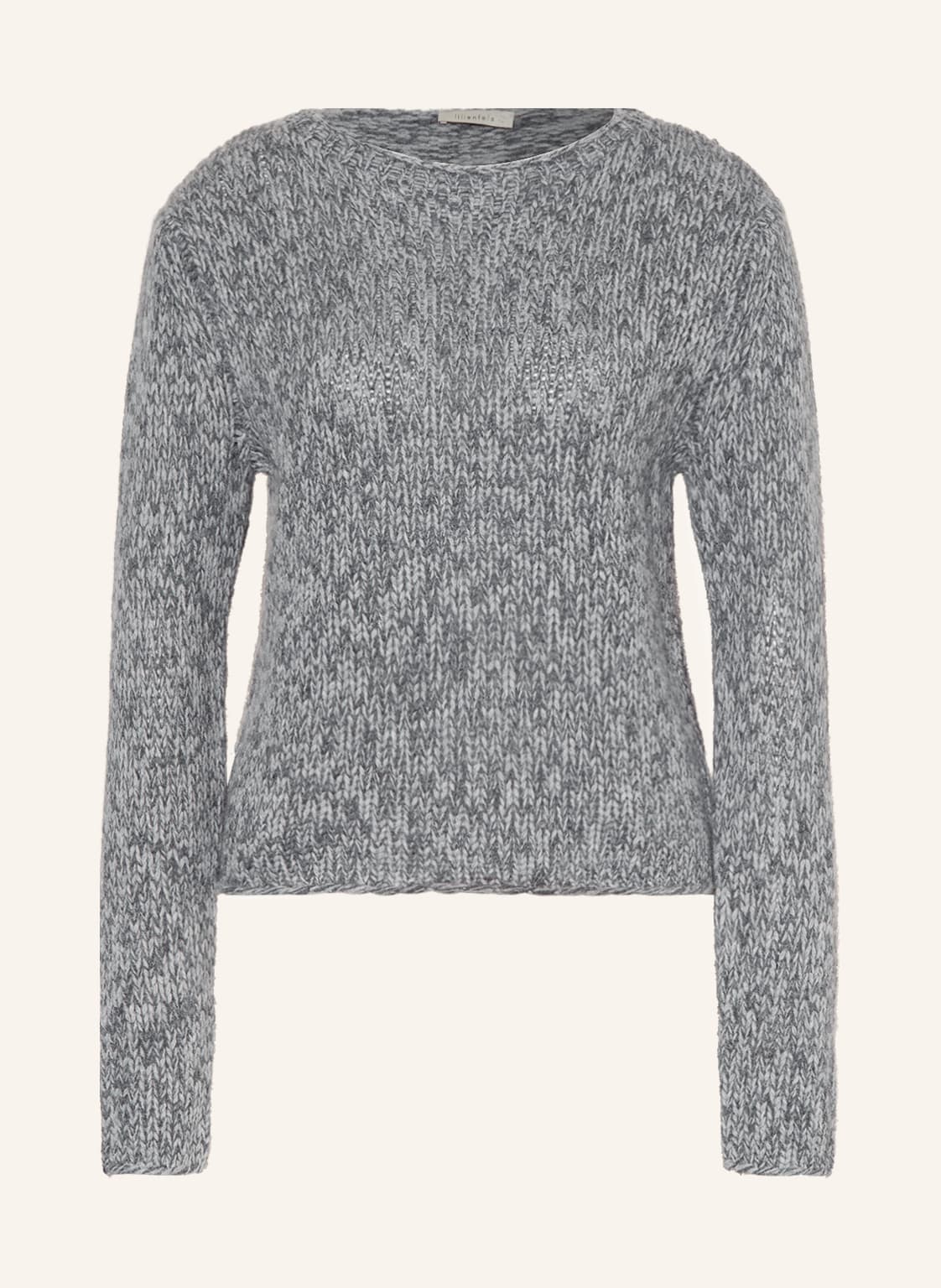 Lilienfels Pullover Mit Cashmere grau von lilienfels