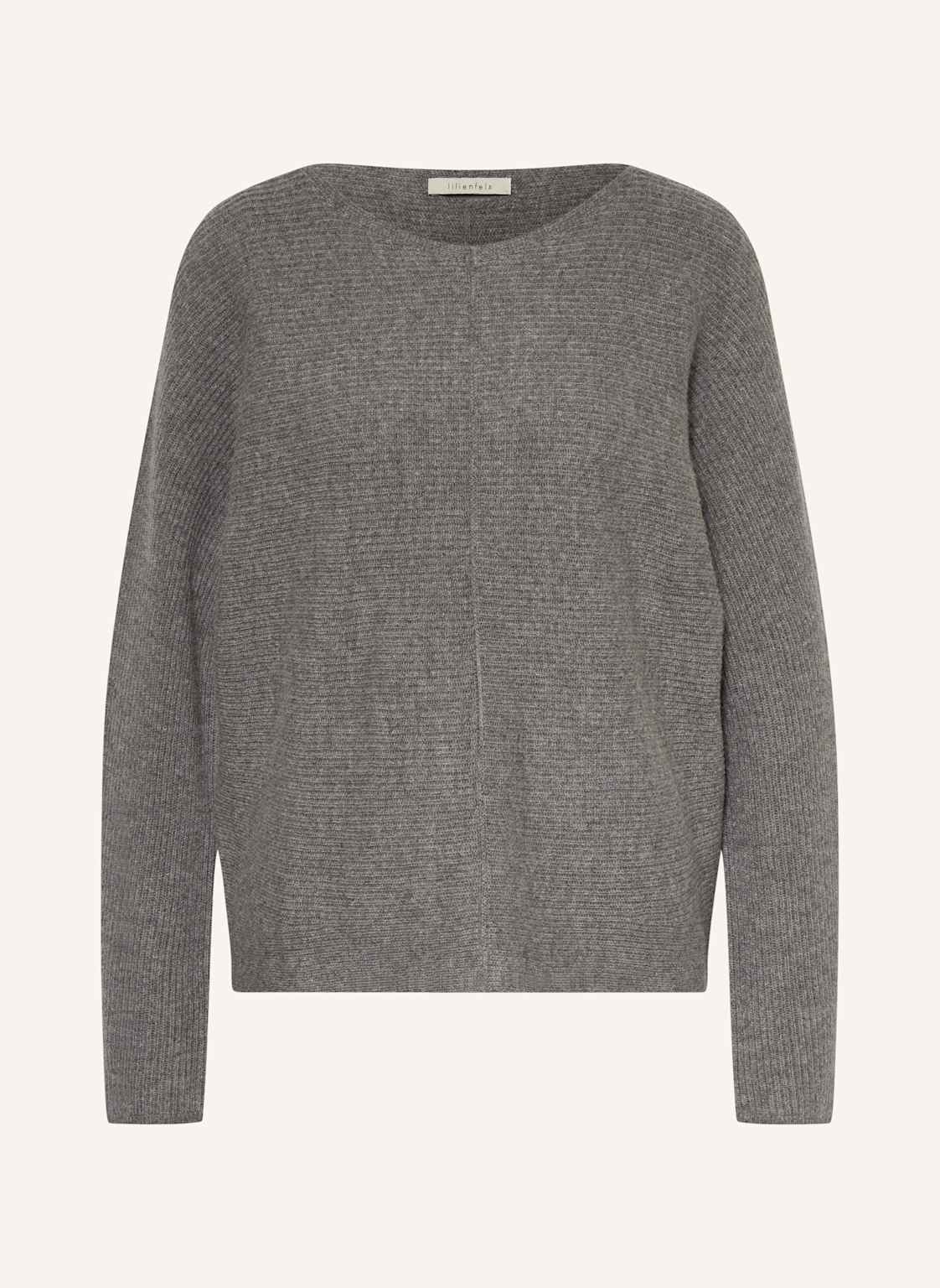 Lilienfels Pullover Mit Cashmere grau von lilienfels