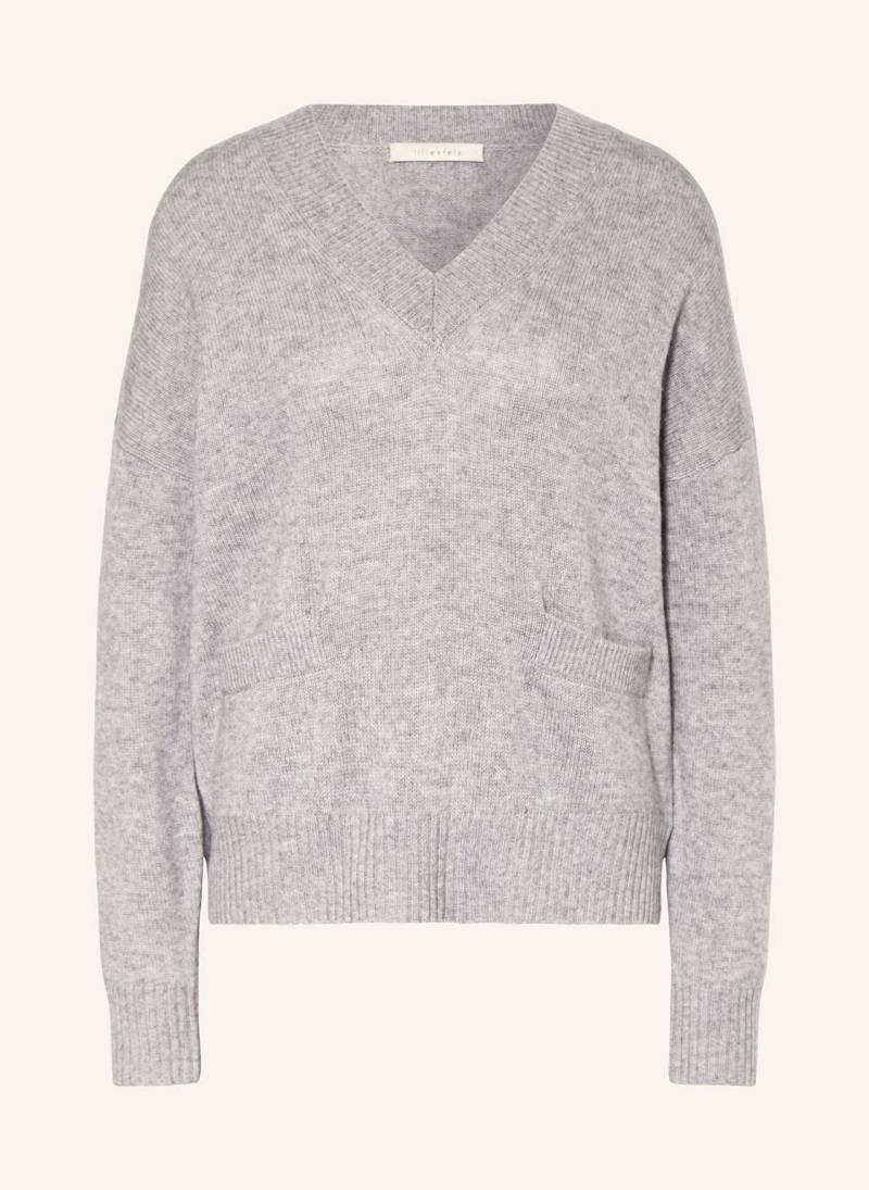 Lilienfels Pullover Mit Cashmere grau von lilienfels