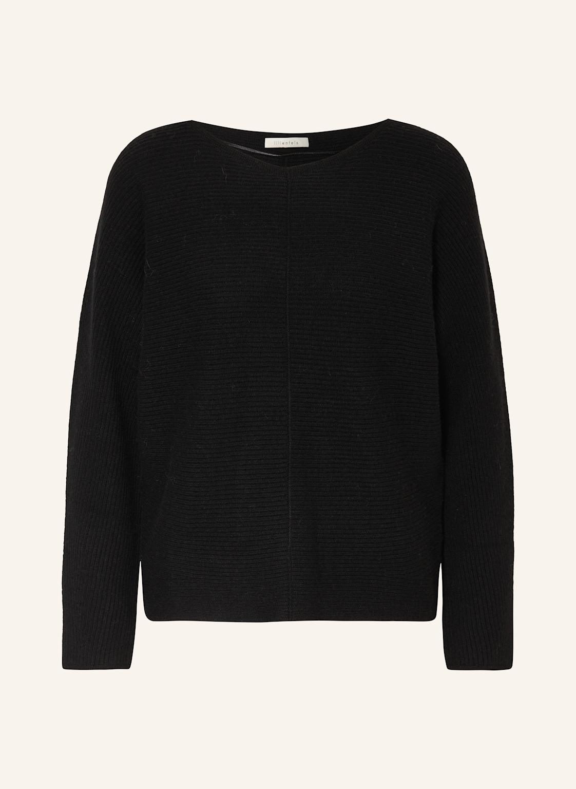 Lilienfels Pullover Mit Cashmere schwarz von lilienfels