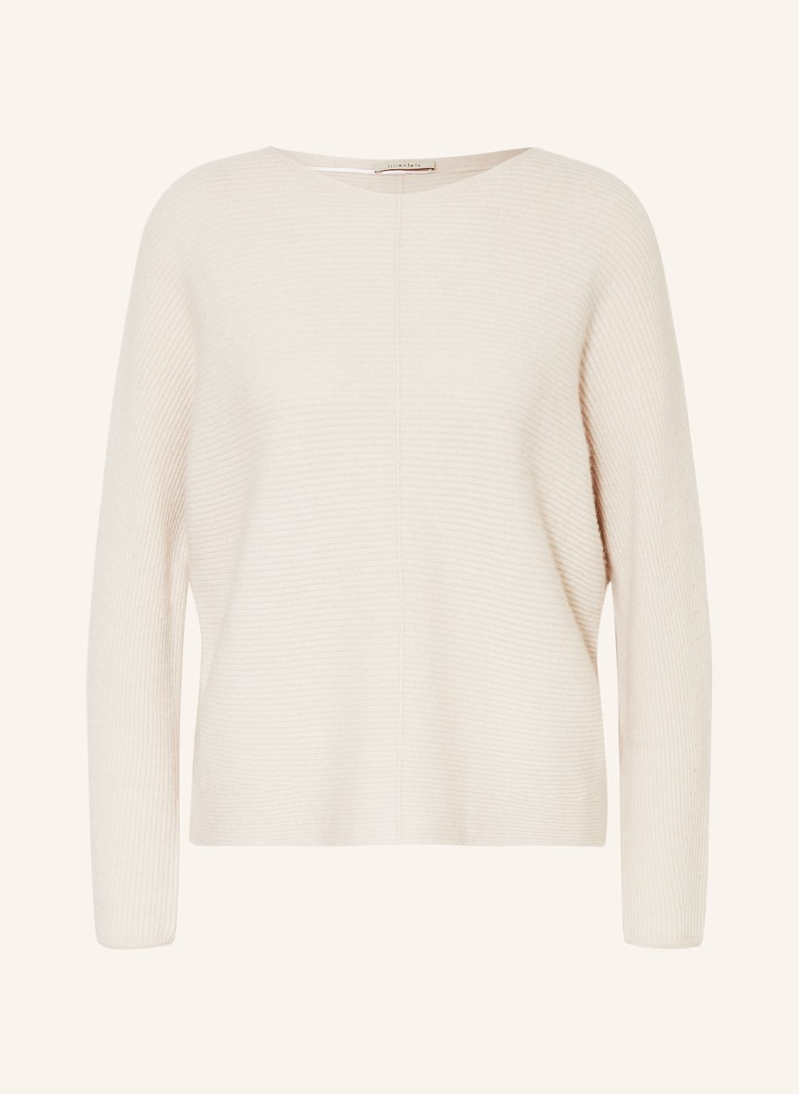 Lilienfels Pullover Mit Cashmere weiss von lilienfels