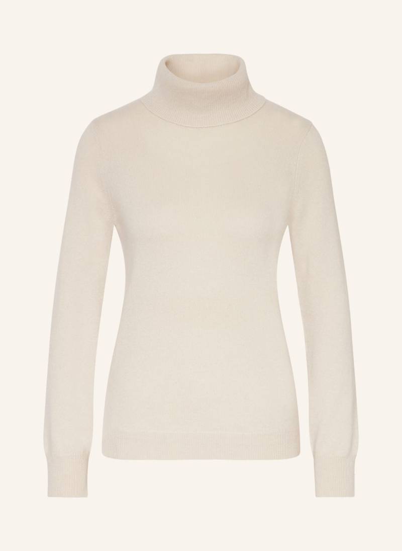 Lilienfels Rollkragenpullover Aus Cashmere weiss von lilienfels