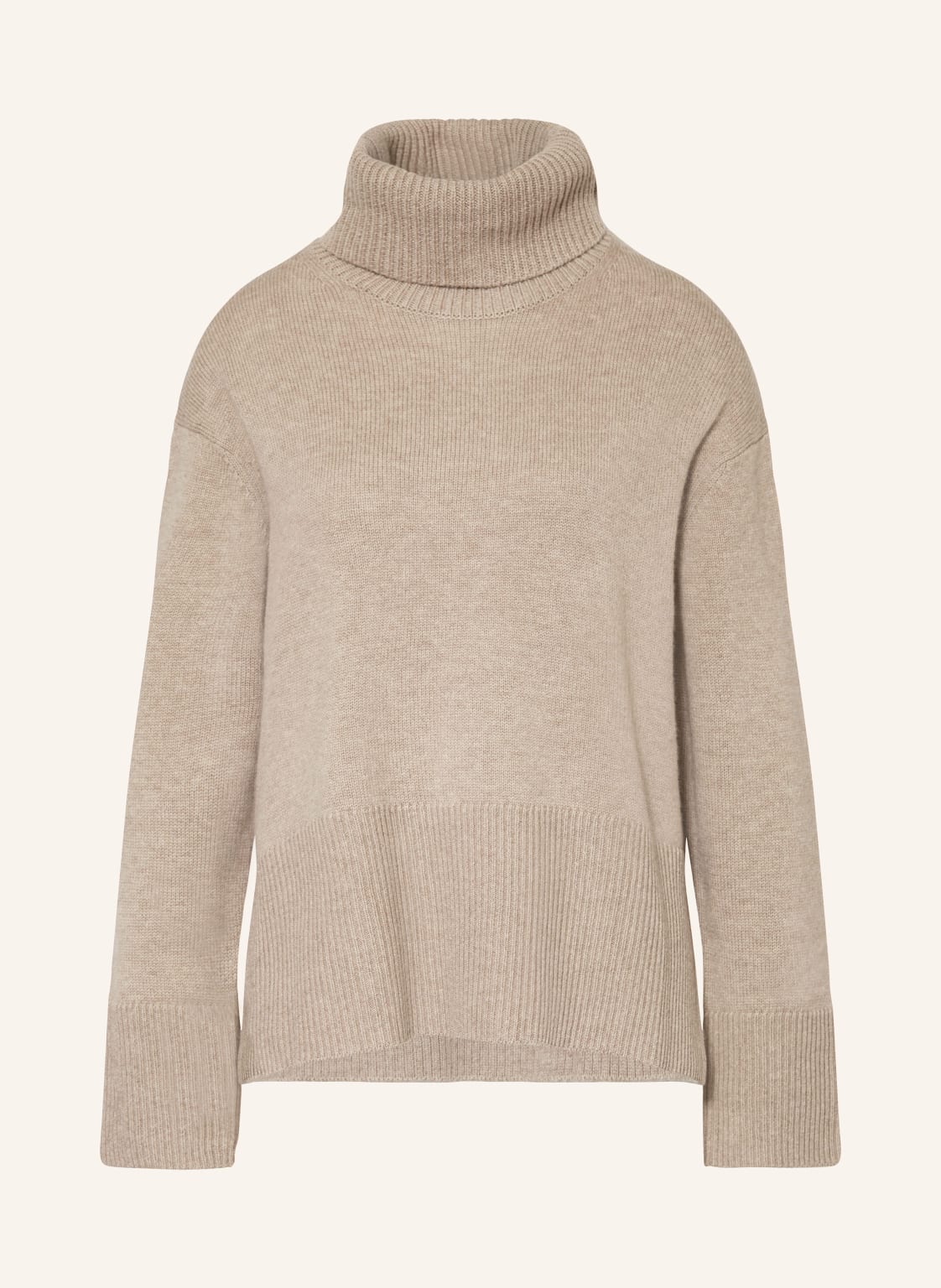 Lilienfels Rollkragenpullover Mit Cashmere beige von lilienfels