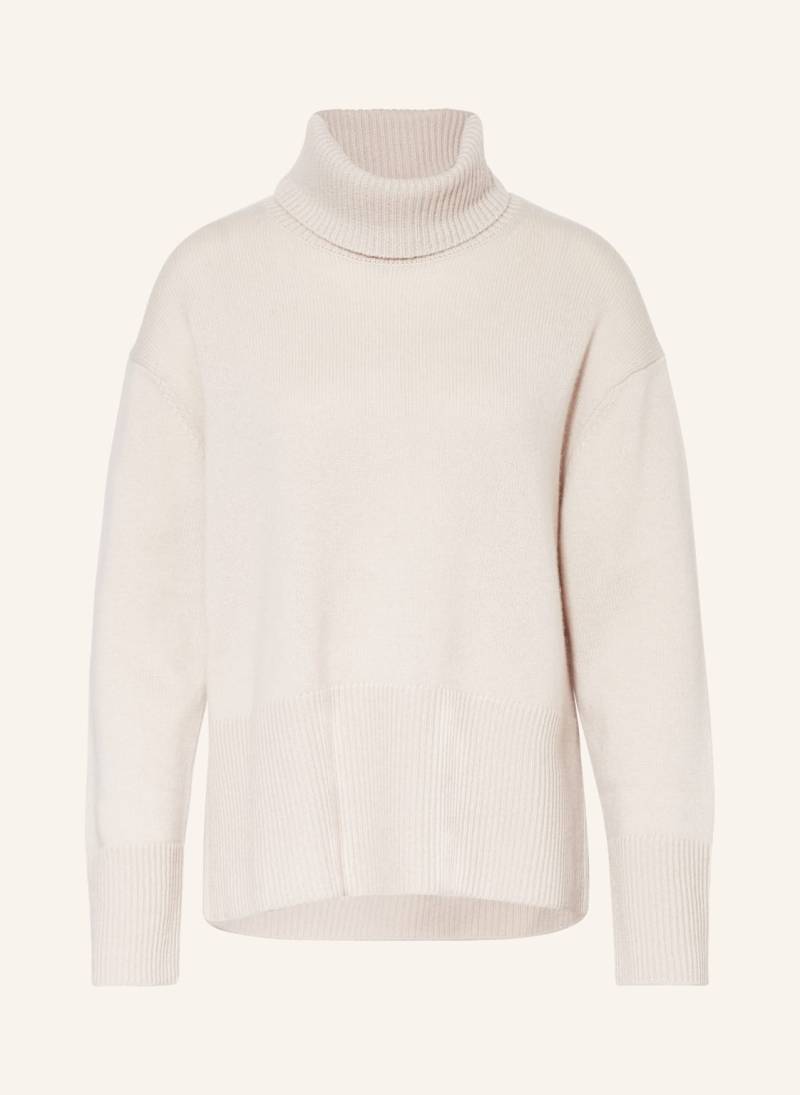 Lilienfels Rollkragenpullover Mit Cashmere weiss von lilienfels