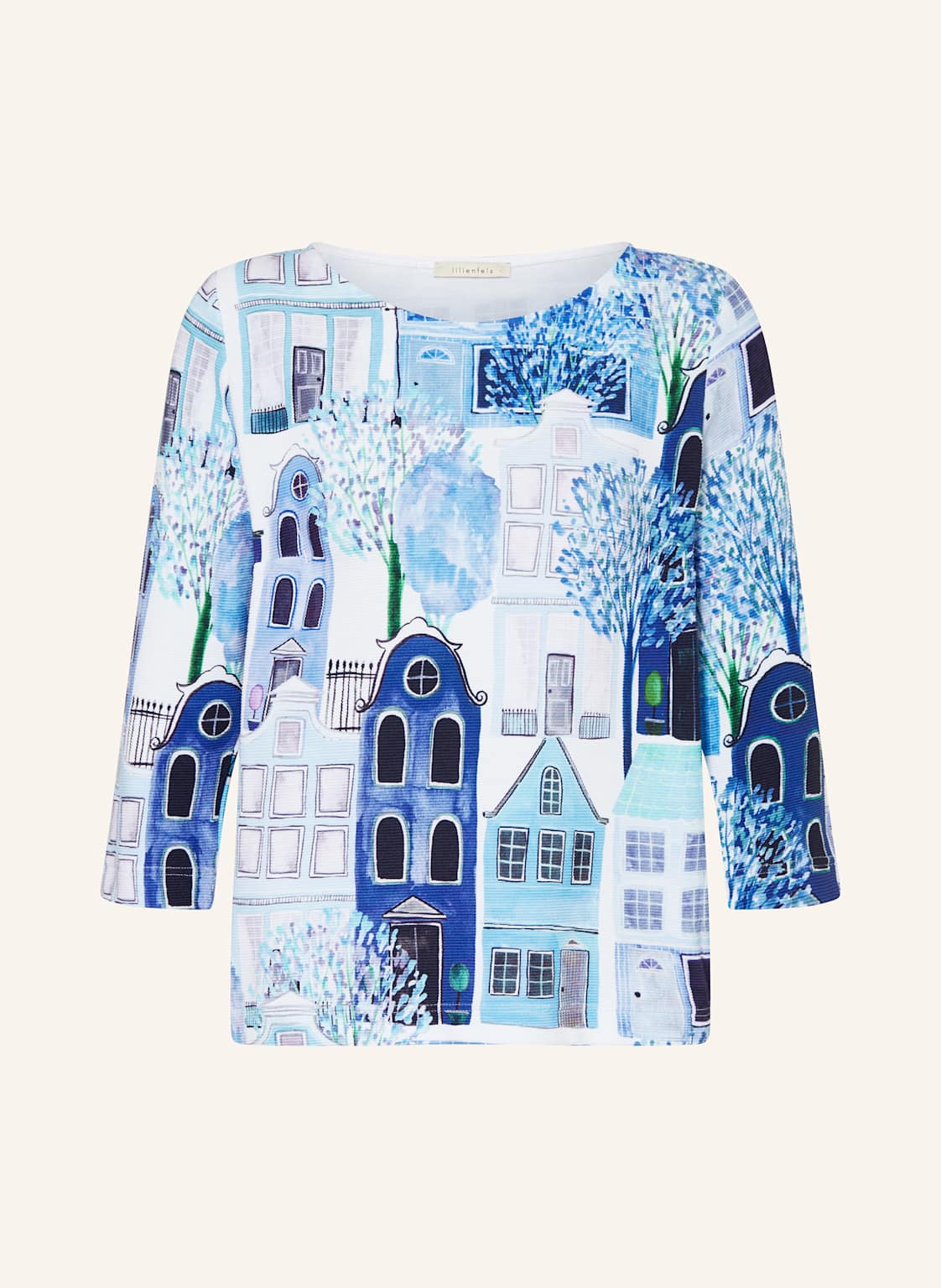 Lilienfels Shirt Mit 3/4-Arm blau Lilienfels Shirt Mit 3/4-Arm blau von lilienfels
