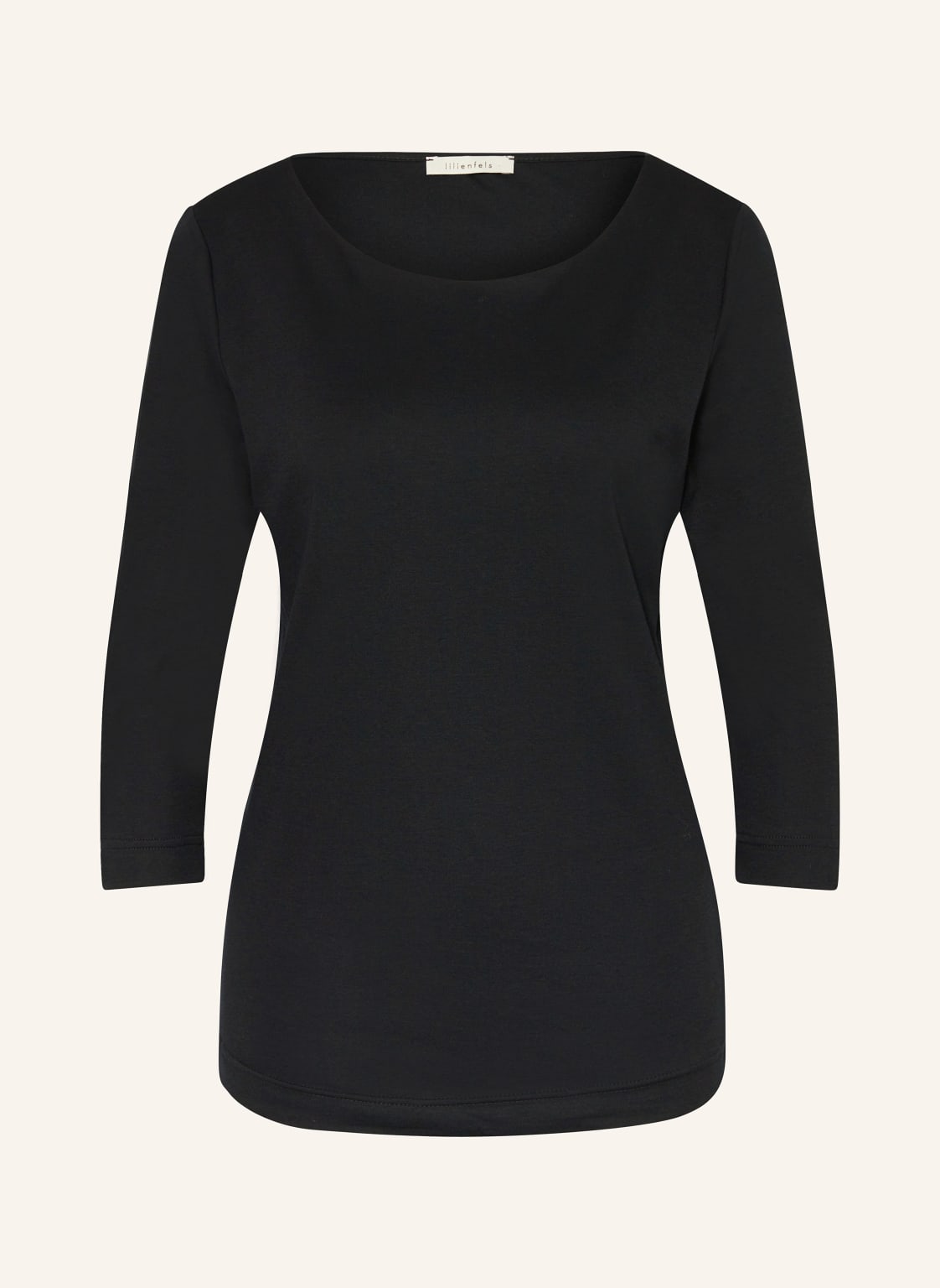 Lilienfels Shirt Mit 3/4-Arm schwarz von lilienfels