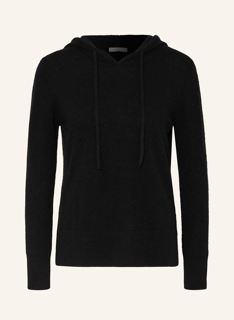 Lilienfels Strick-Hoodie Aus Cashmere schwarz von lilienfels