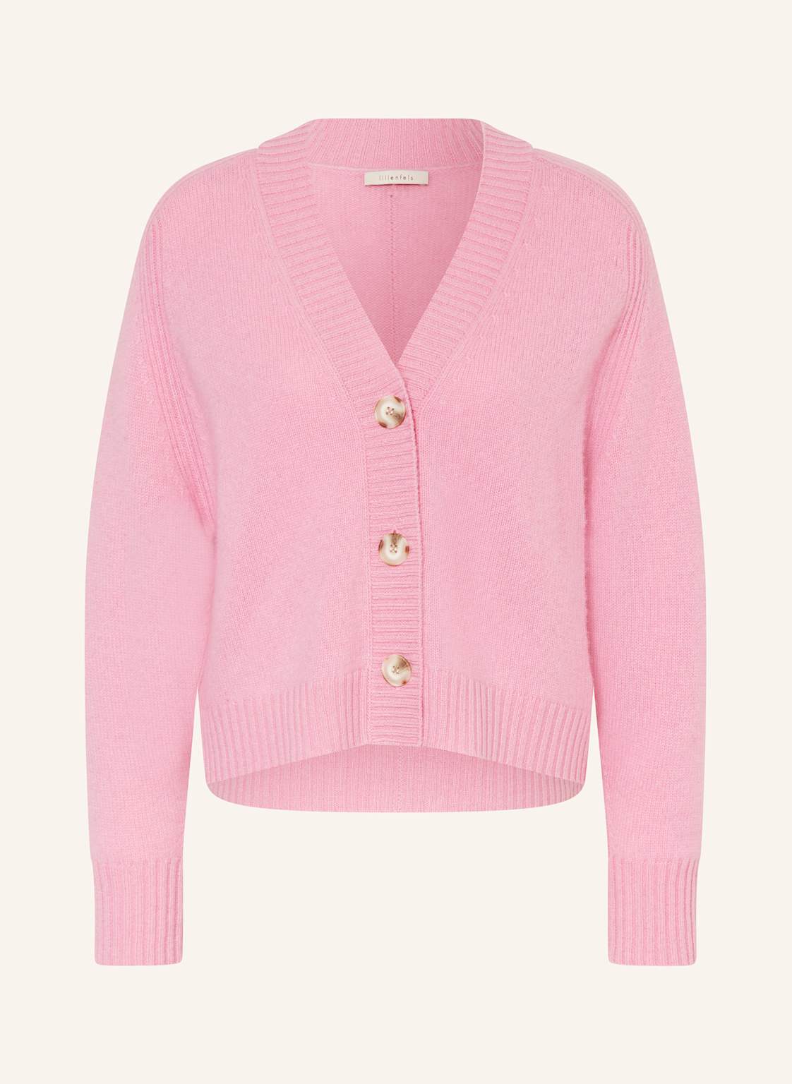 Lilienfels Strickjacke Aus Cashmere rosa von lilienfels