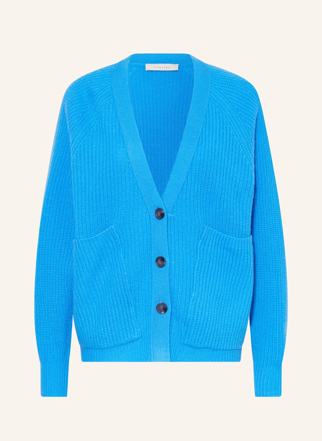 Lilienfels Strickjacke Mit Cashmere blau von lilienfels