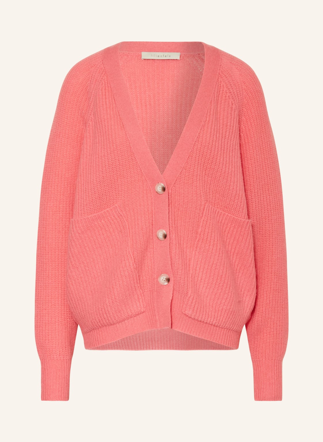 Lilienfels Strickjacke Mit Cashmere pink von lilienfels