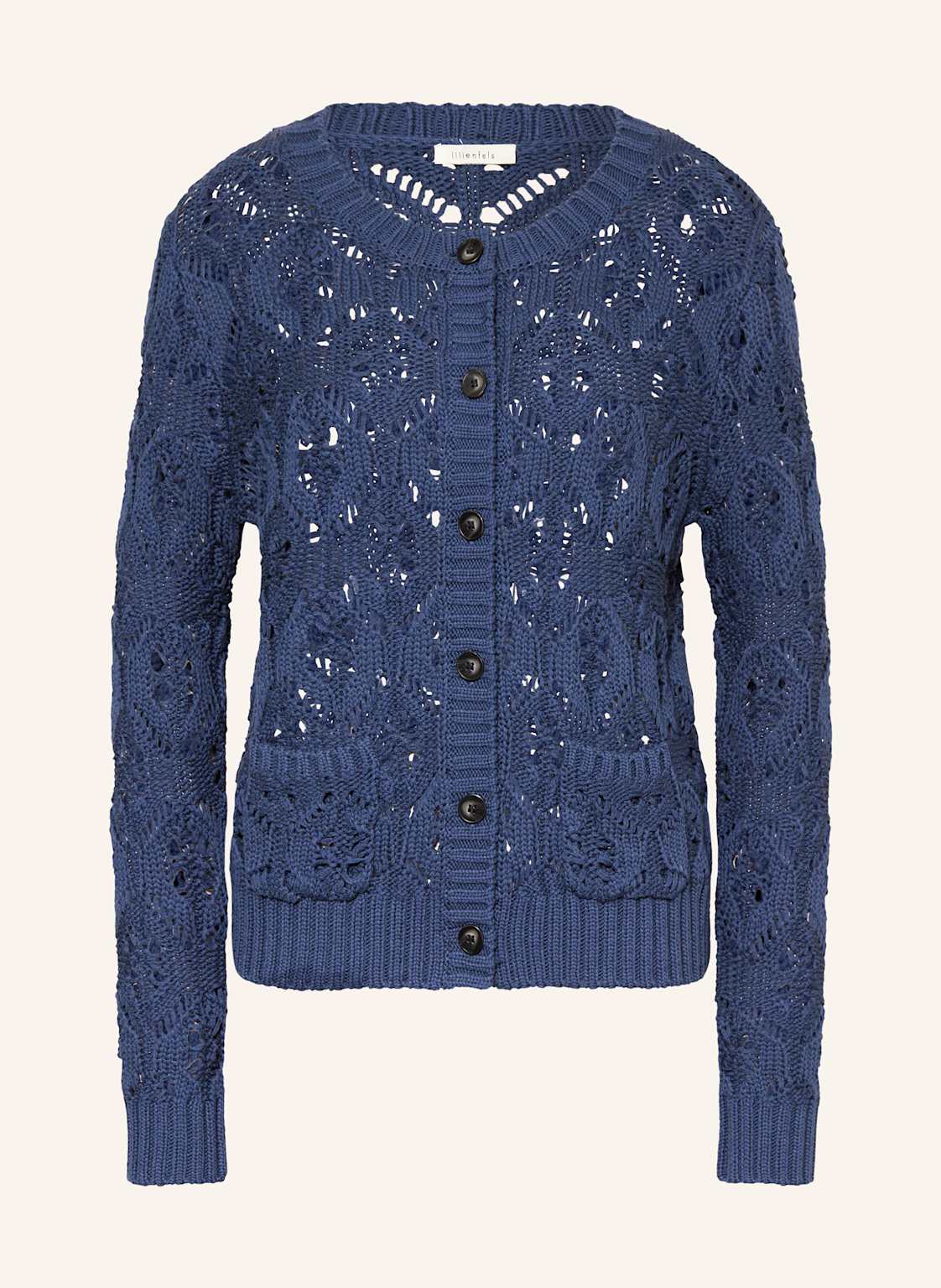 Lilienfels Strickjacke blau von lilienfels