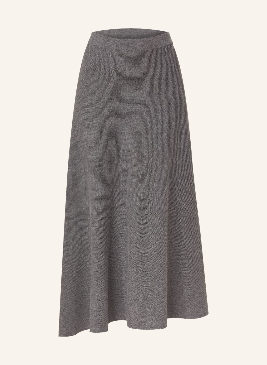 Lilienfels Strickrock Mit Cashmere grau Lilienfels Strickrock Mit Cashmere grau von lilienfels