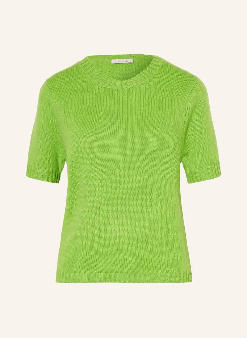 Lilienfels Strickshirt Mit Cashmere gruen von lilienfels