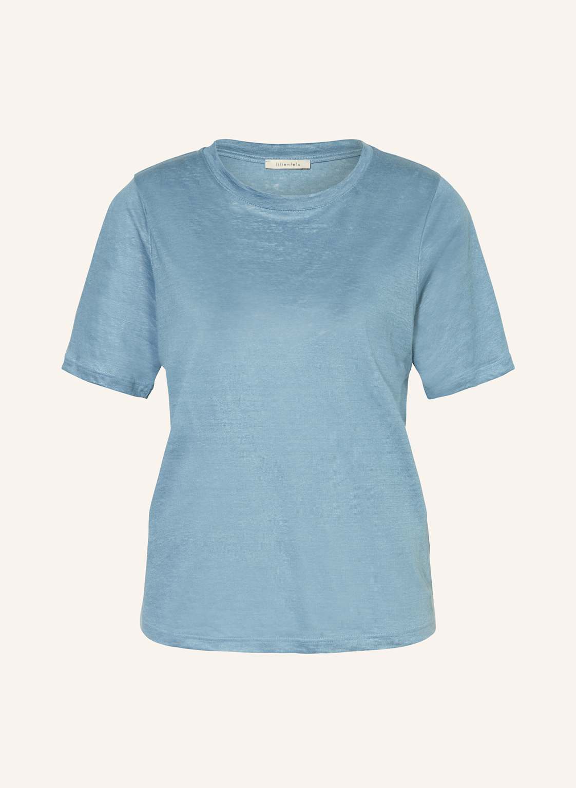 Lilienfels T-Shirt Aus Leinen blau von lilienfels