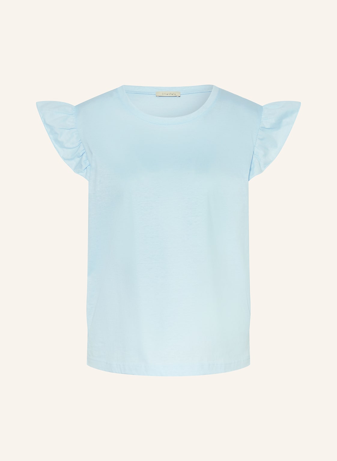 Lilienfels T-Shirt Mit Rüschen blau Lilienfels T-Shirt Mit Rüschen blau von lilienfels