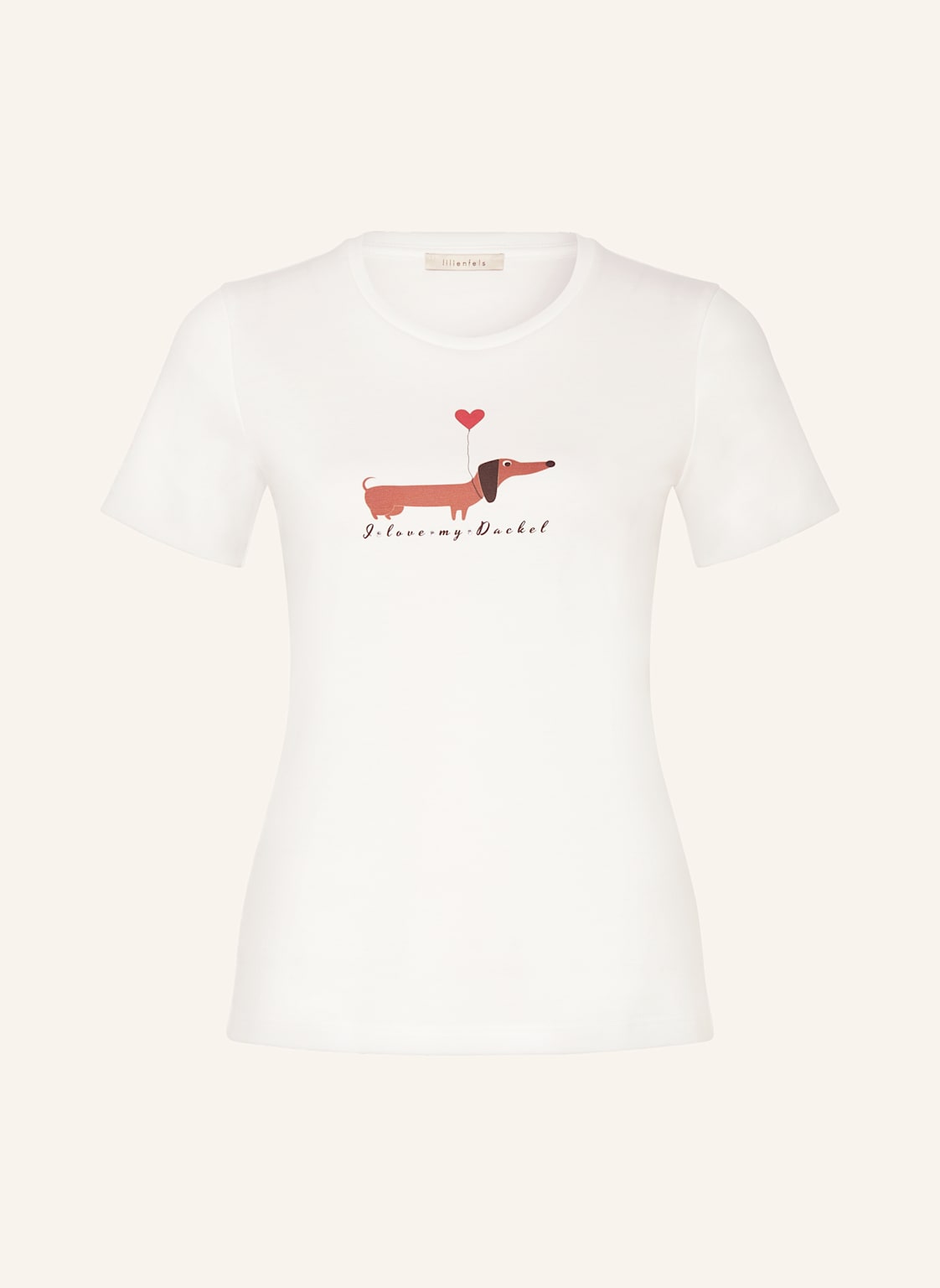 Lilienfels T-Shirt Mit Schmucksteinen weiss Lilienfels T-Shirt Mit Schmucksteinen weiss von lilienfels
