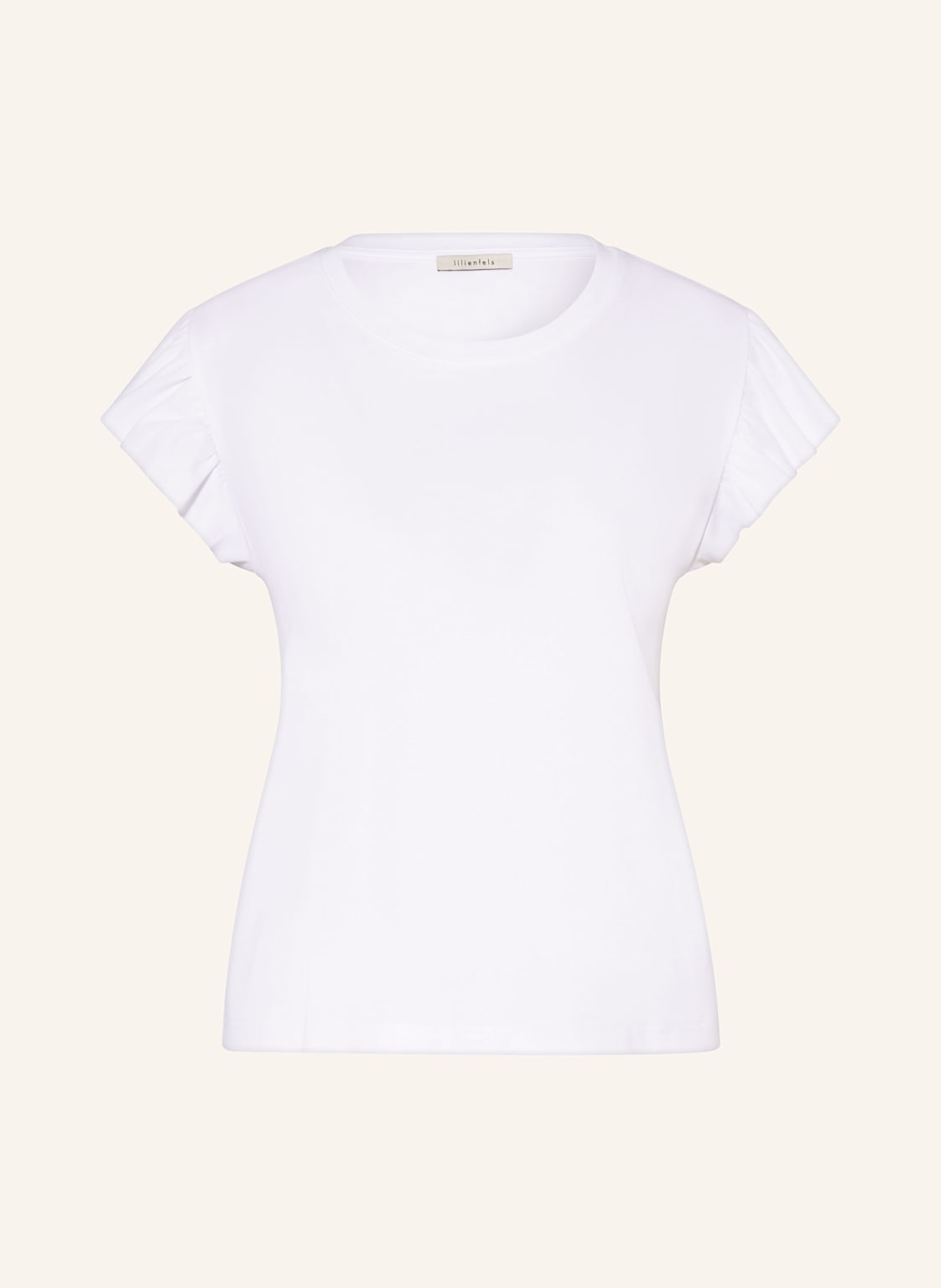 Lilienfels T-Shirt Mit Volants weiss Lilienfels T-Shirt Mit Volants weiss von lilienfels