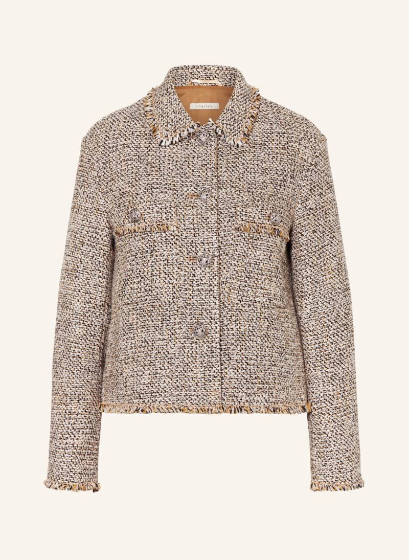 Lilienfels Tweed-Jacke braun von lilienfels