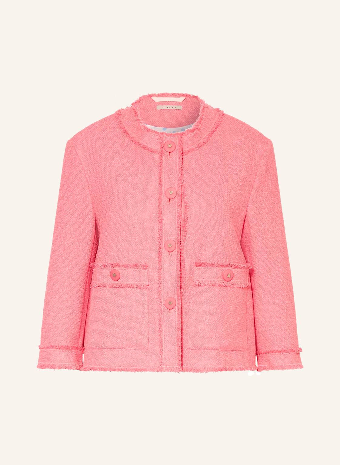 Lilienfels Tweed-Jacke pink Lilienfels Tweed-Jacke pink von lilienfels
